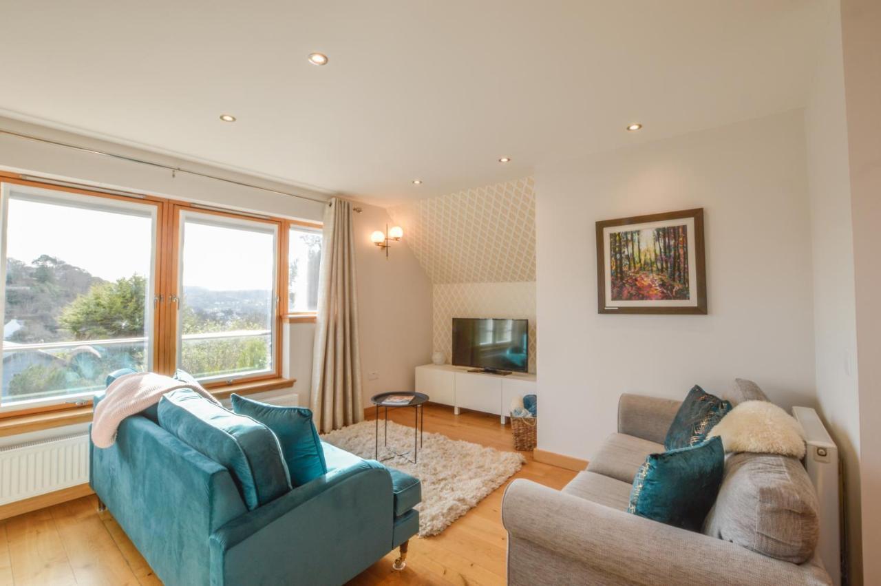 Rowan Tree Apartment - A Modern, Quiet Hideaway With Sweeping Views Across أوبان المظهر الخارجي الصورة